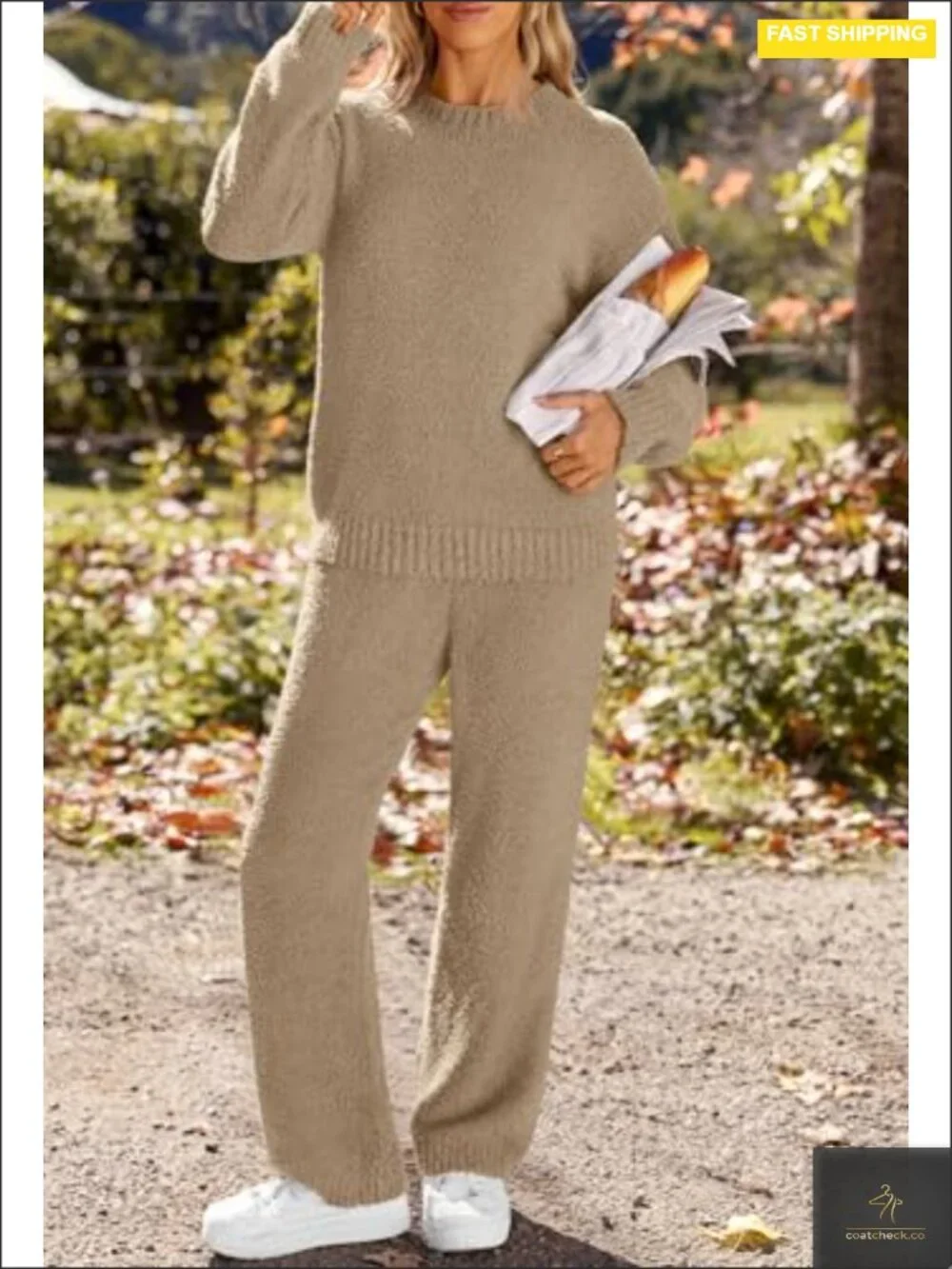 Cozy Fuzzy Fleece 2 Piece Pajama Set Long Sleeve